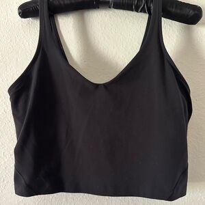 LULULEMON Black Align Crop Tank